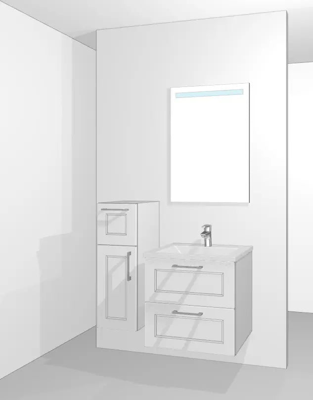 Kit Salle de bain BSET60-001 Hezioss Décoration