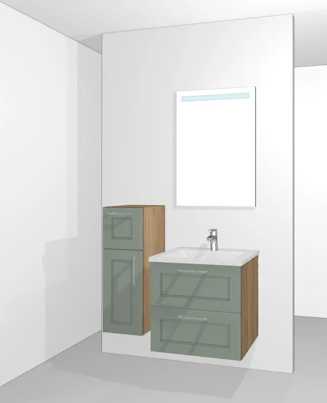 Kit Salle de bain BSET60-001 Hezioss Décoration