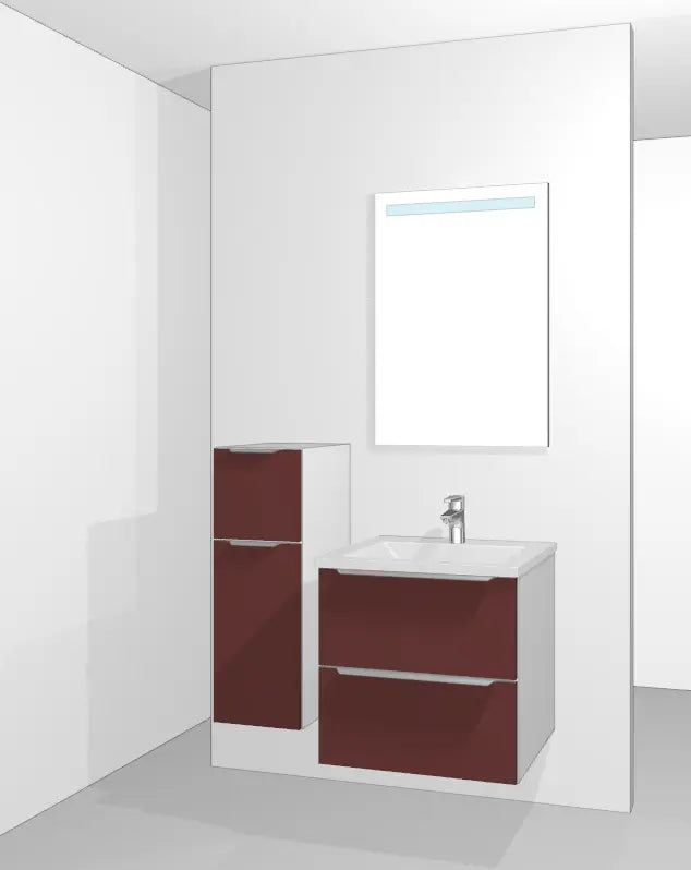 Kit Salle de bain BSET60-001 Hezioss Décoration