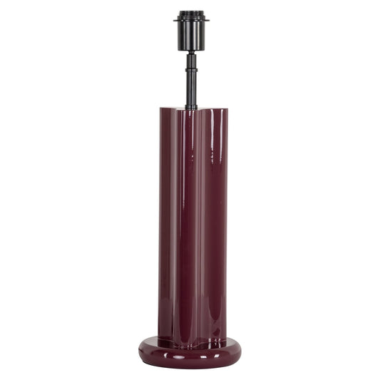 Table lamp Alina burgundy