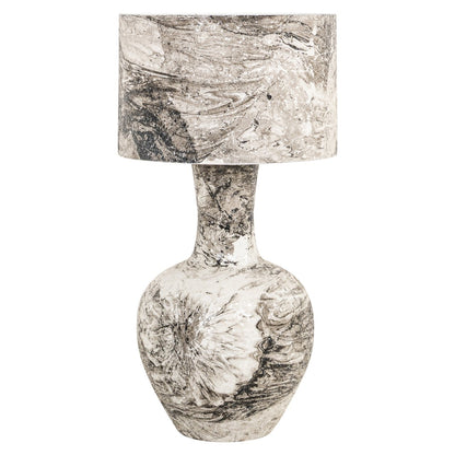 Table lamp Cecile black/white