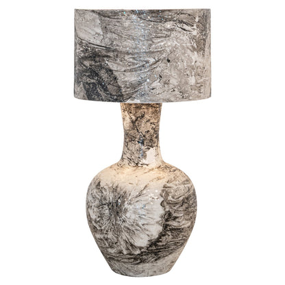 Table lamp Cecile black/white