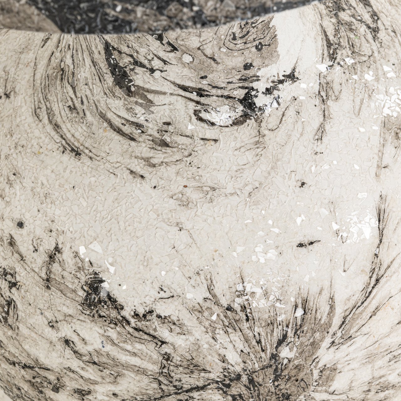 Table lamp Cecile black/white