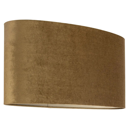 Lampshade Addy gold oval