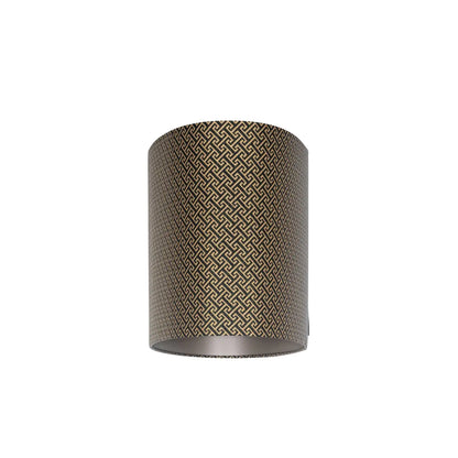 Lampshade Geo black oval