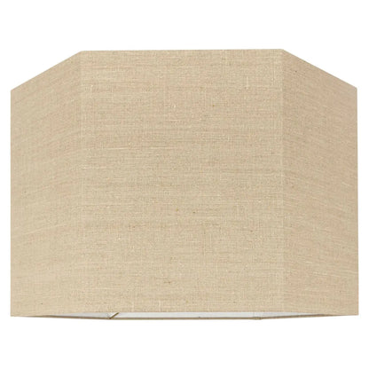 Lampshade Sally sand hexagonal XL