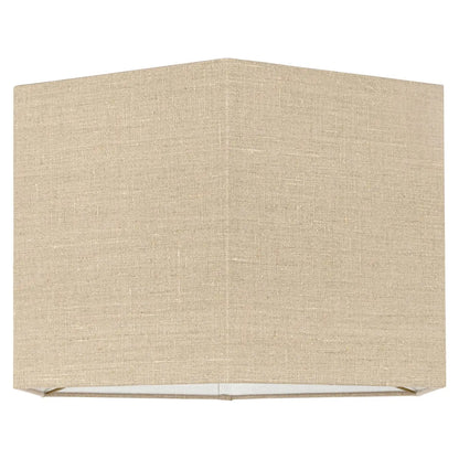 Lampshade Sally sand hexagonal medium