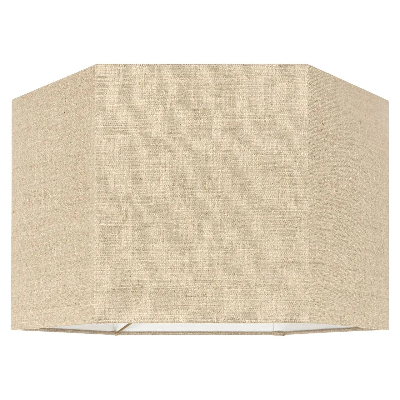 Lampshade Sally sand hexagonal medium