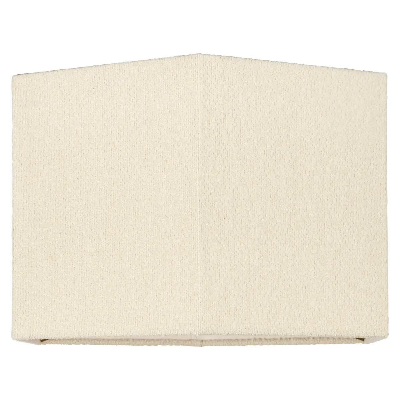 Lampshade Soho white hexagonal medium