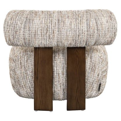 Lounge chair Arabella greige coco
