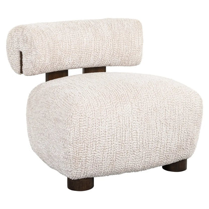 Lounge chair Arabella lovely cream