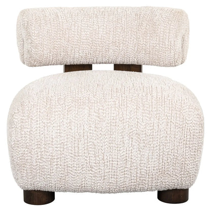Lounge chair Arabella lovely cream