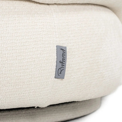 Lounge chair Arcus white unicorn swivel