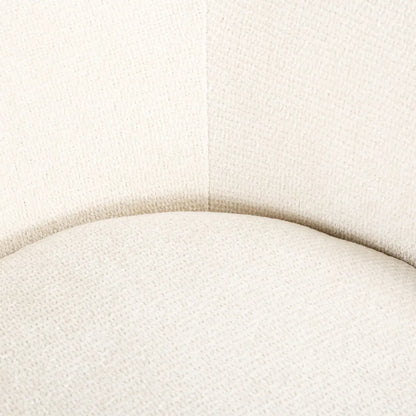 Lounge chair Arcus white unicorn swivel