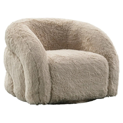 Lounge chair Arcus yakety sand swivel