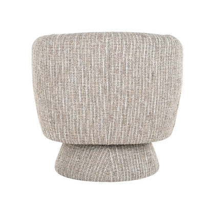 Lounge chair Cavallo beige coco swivel