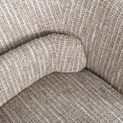 Lounge chair Cavallo beige coco swivel