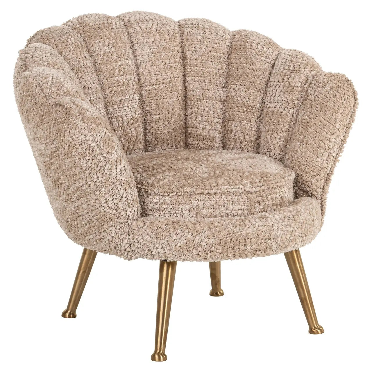 Lounge chair Charly lovely beige kids