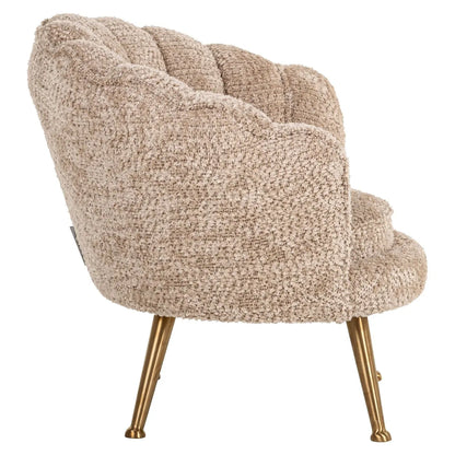 Lounge chair Charly lovely beige kids