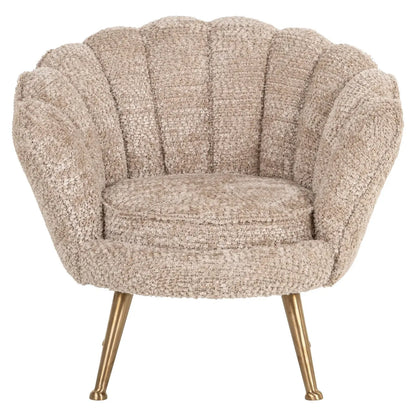 Lounge chair Charly lovely beige kids