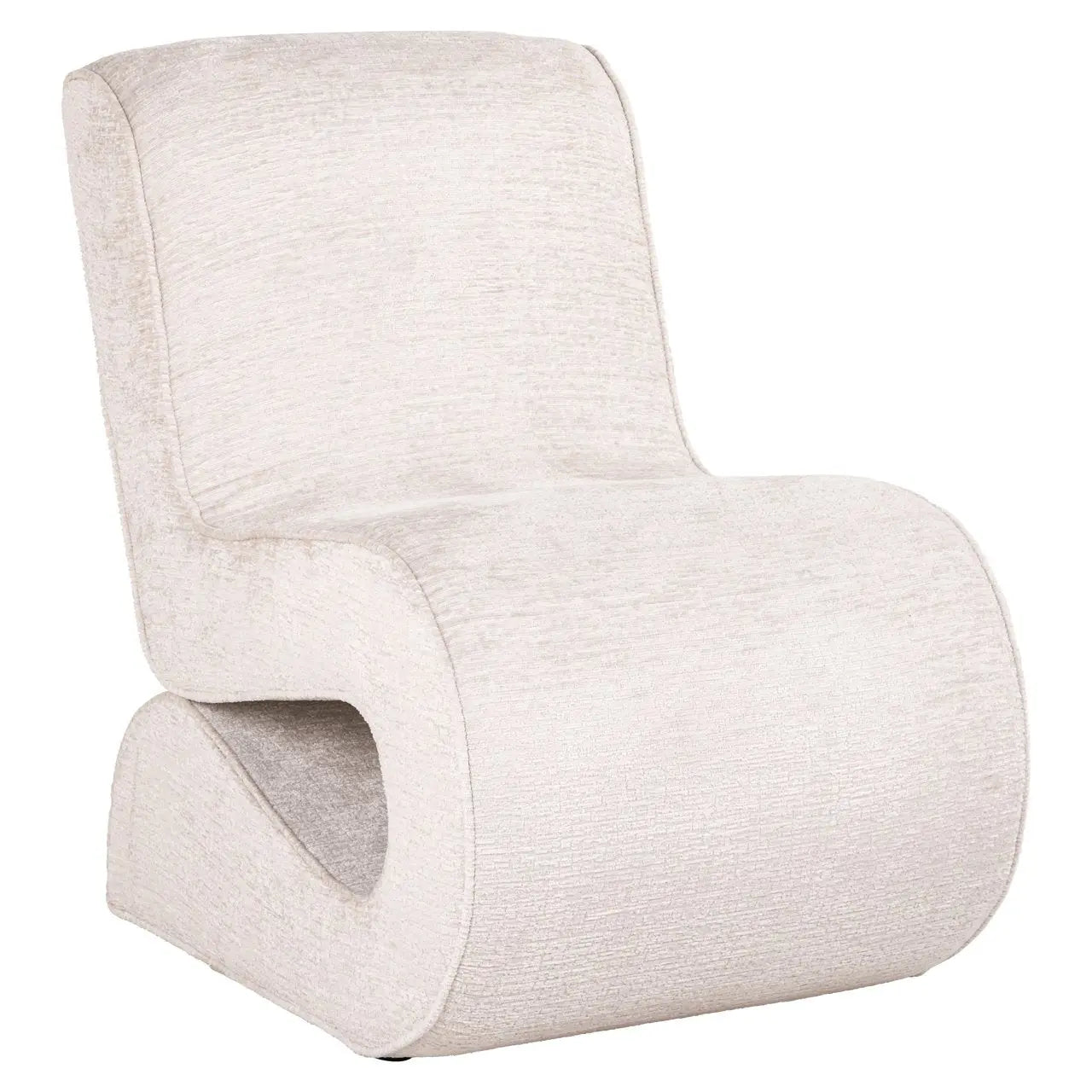 Lounge chair Frankie cream fusion