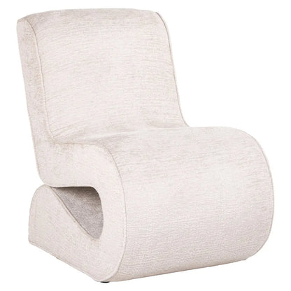 Lounge chair Frankie cream fusion