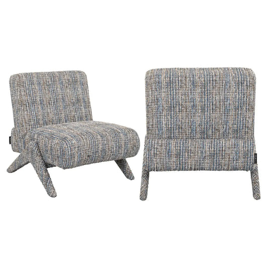 Lounge chair Lexi blue coco