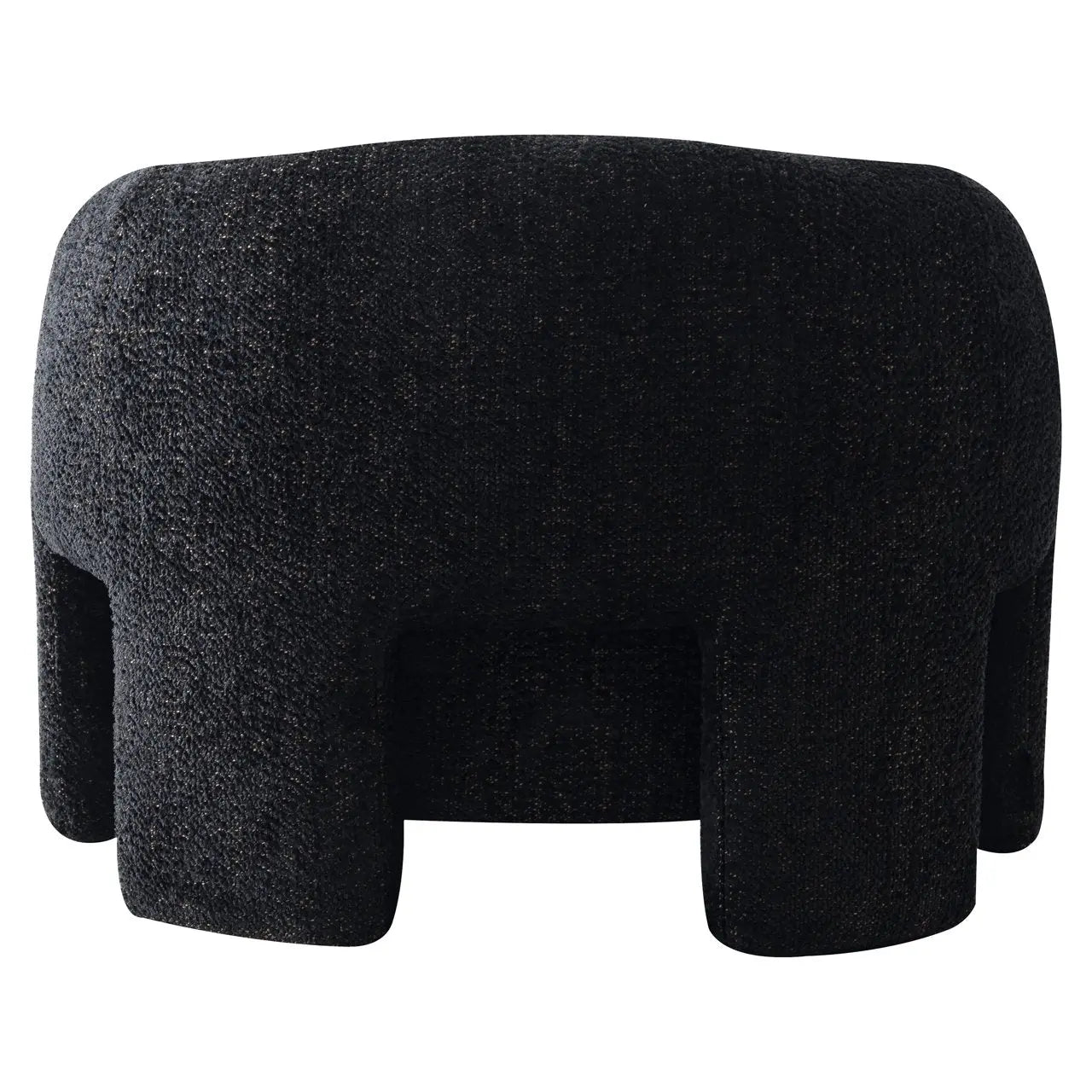 Lounge chair Milania lovely black