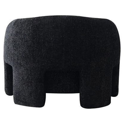 Lounge chair Milania lovely black