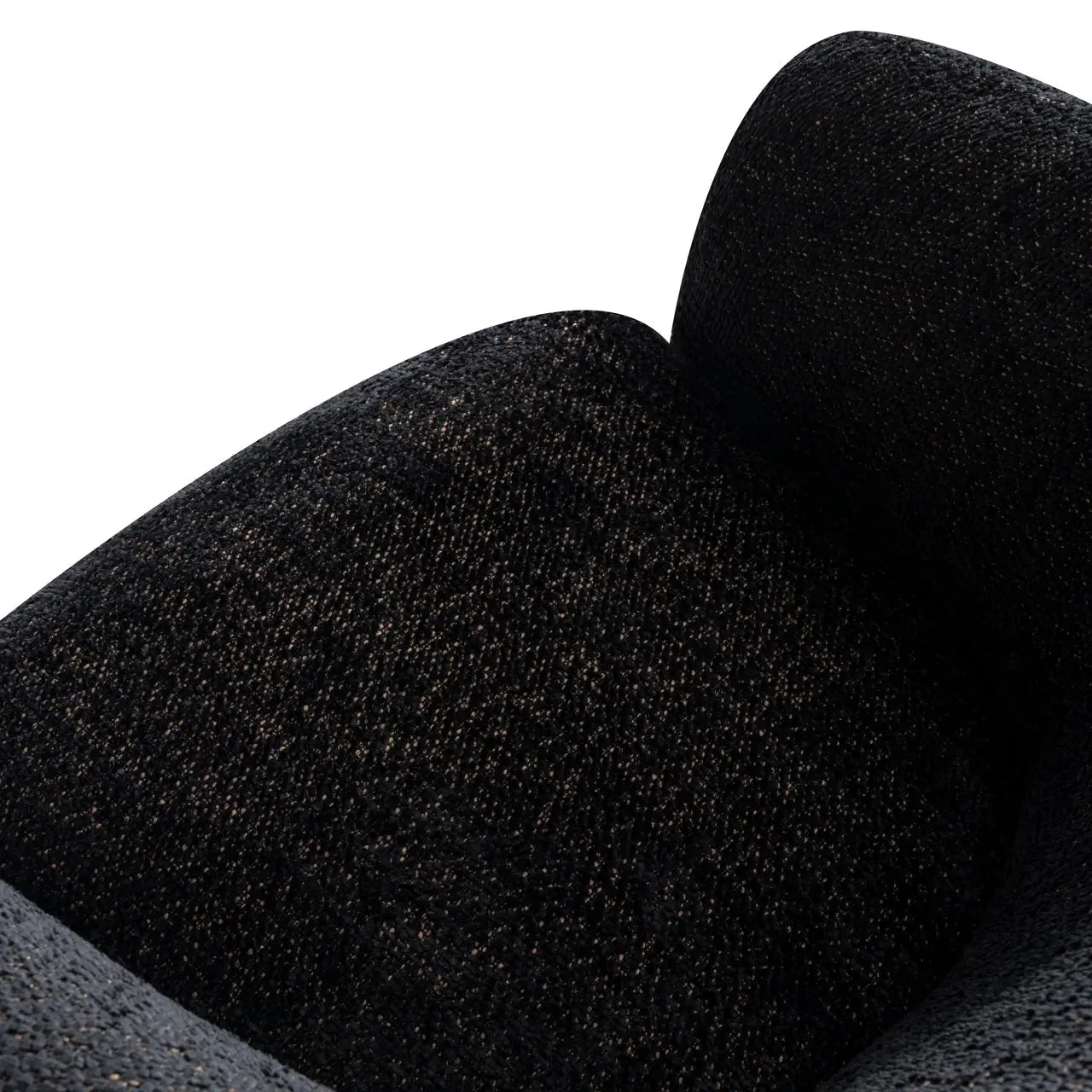 Lounge chair Milania lovely black