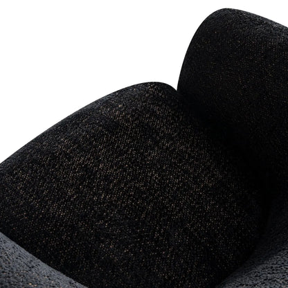 Lounge chair Milania lovely black