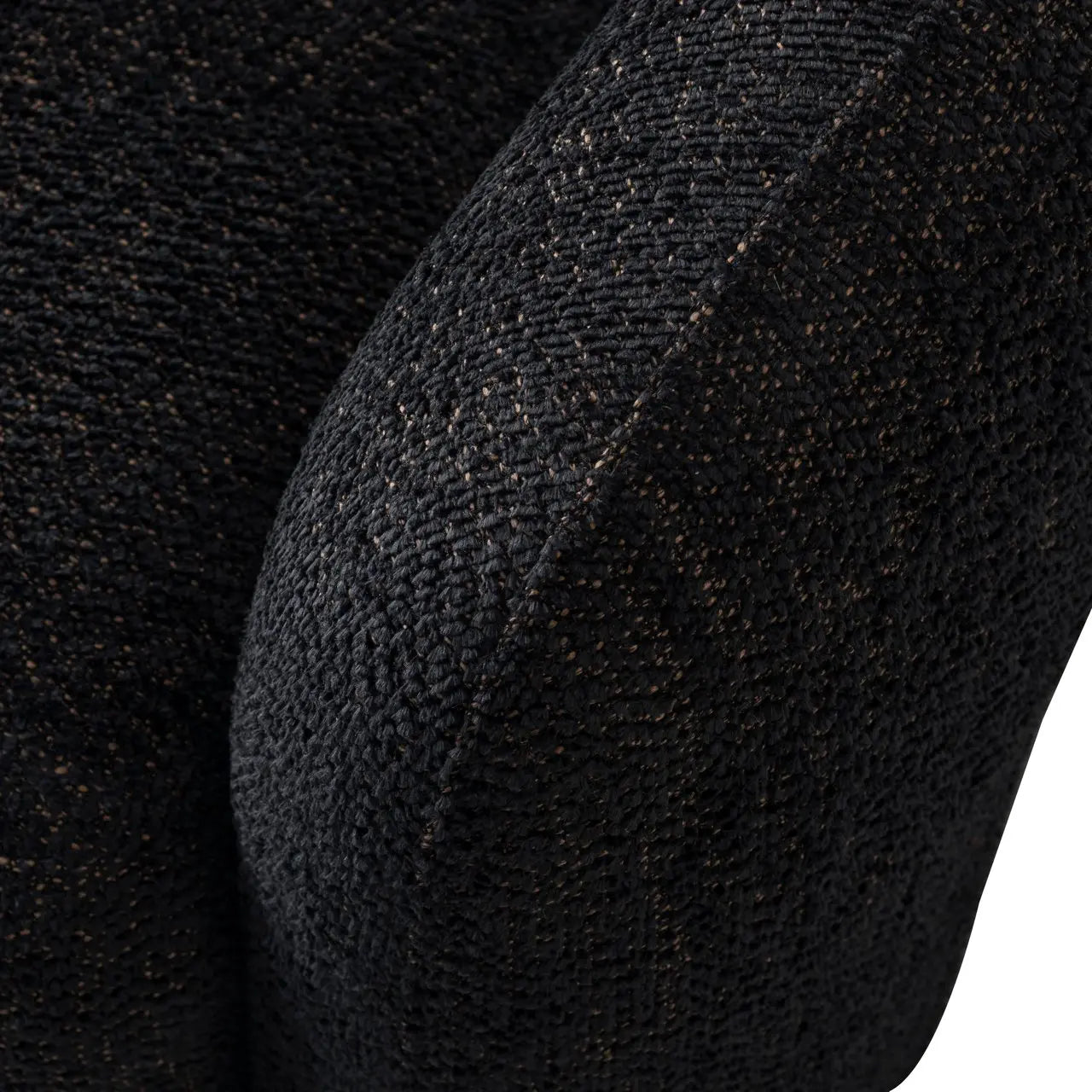 Lounge chair Milania lovely black