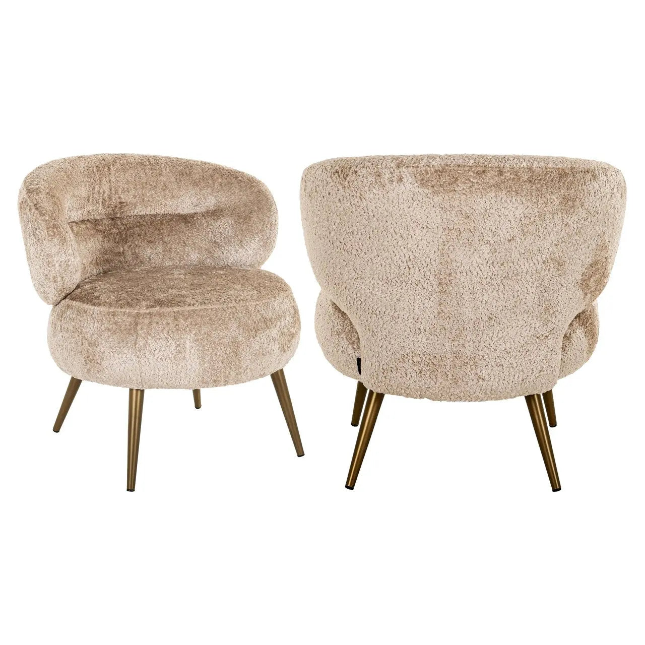 Lounge chair Sabor sheep natural