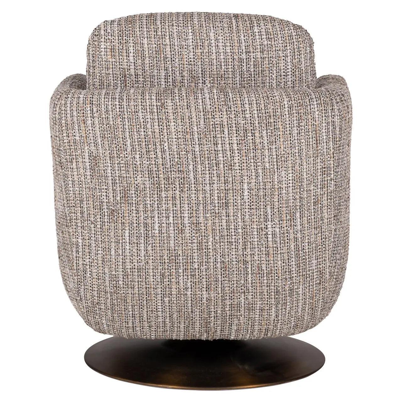 Lounge chair Turner beige swivel