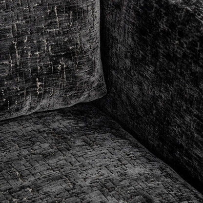 Lounge chair Turner graphite island swivel