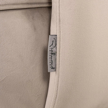 Lounge chair Turner khaki velvet swivel fire retardant