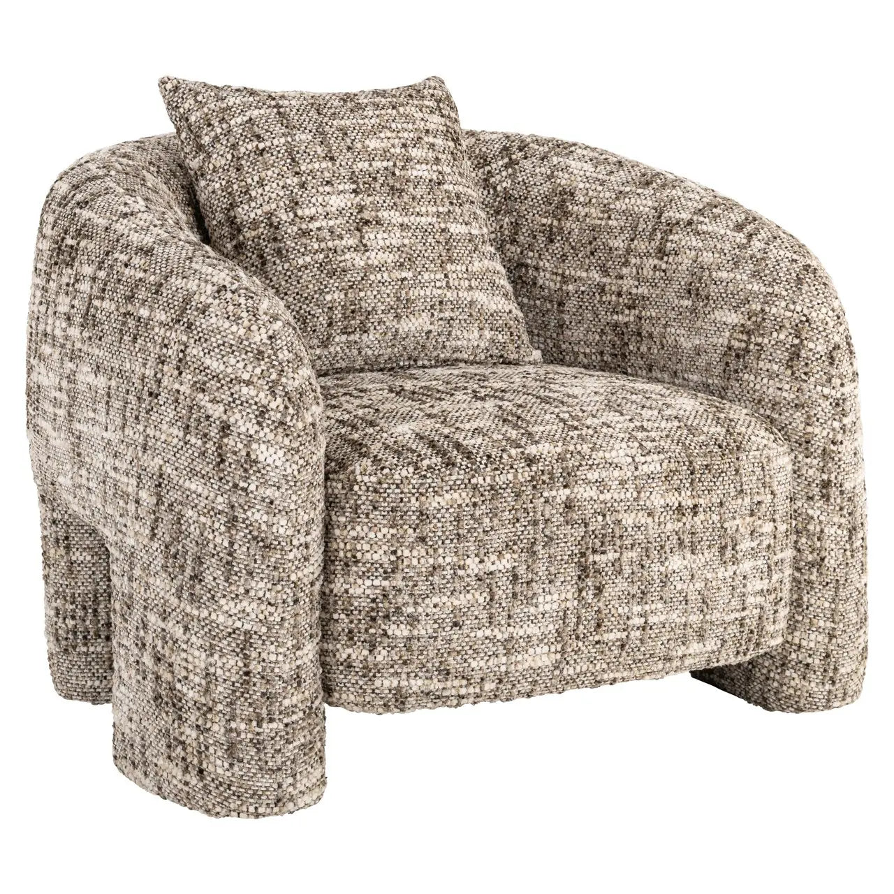 Lounge chair Tuscany brown omara