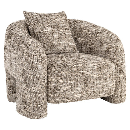 Lounge chair Tuscany brown omara