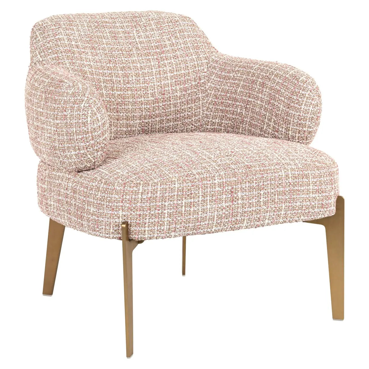 Lounge chair Venus trendy rose