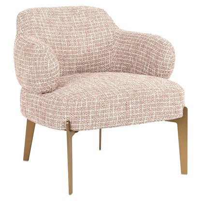 Lounge chair Venus trendy rose