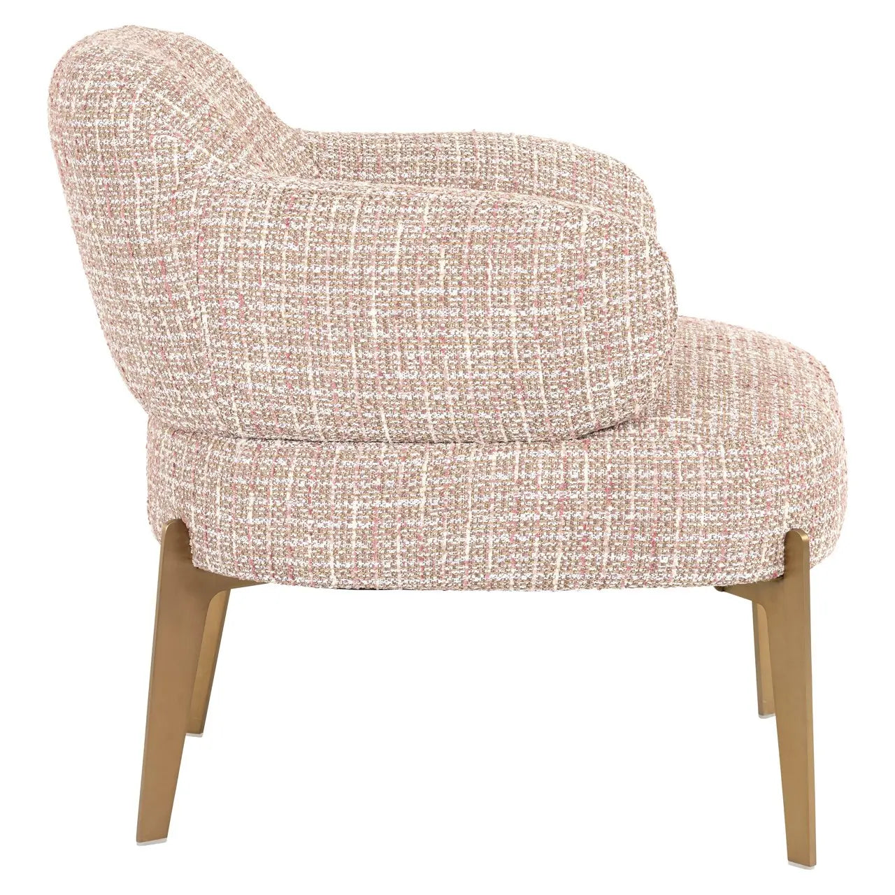 Lounge chair Venus trendy rose