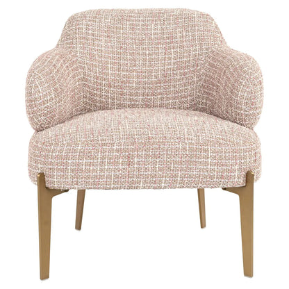 Lounge chair Venus trendy rose