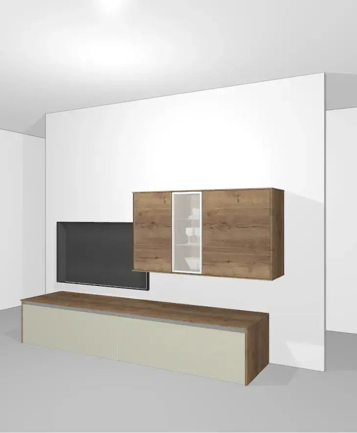 Meuble TV KIT 02 Hezioss Décoration