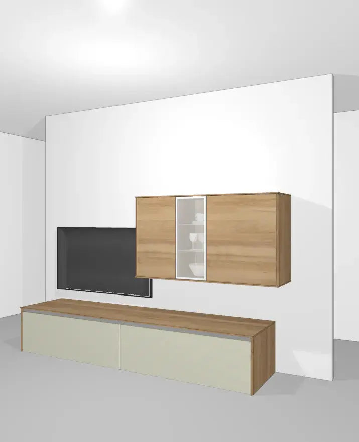 Meuble TV KIT 02 Hezioss Décoration