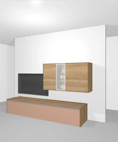 Meuble TV KIT 02 Hezioss Décoration