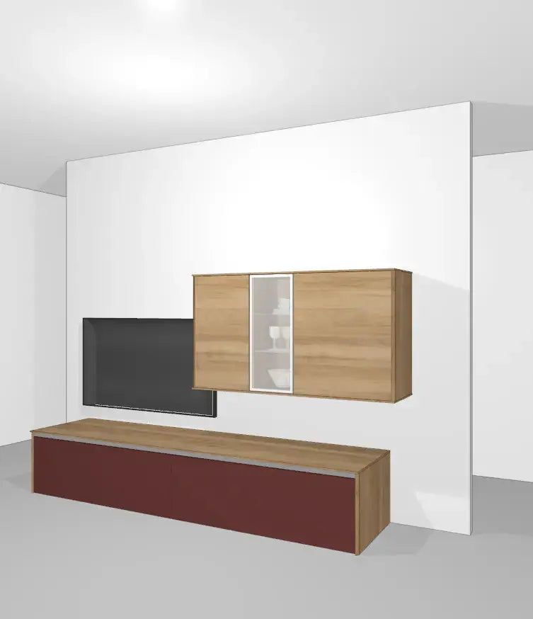 Meuble TV KIT 02 Hezioss Décoration