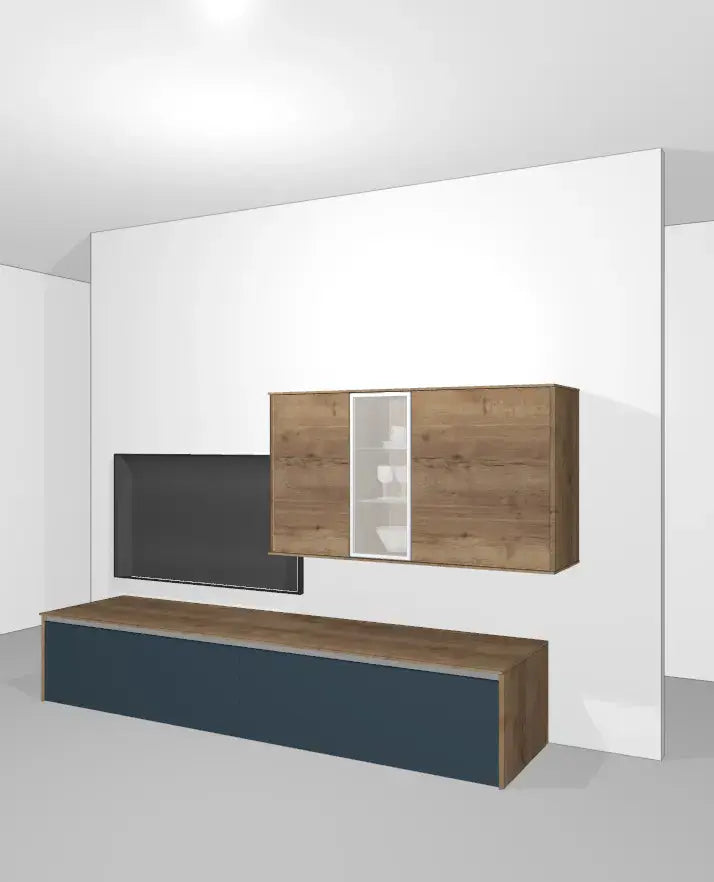 Meuble TV KIT 02 Hezioss Décoration