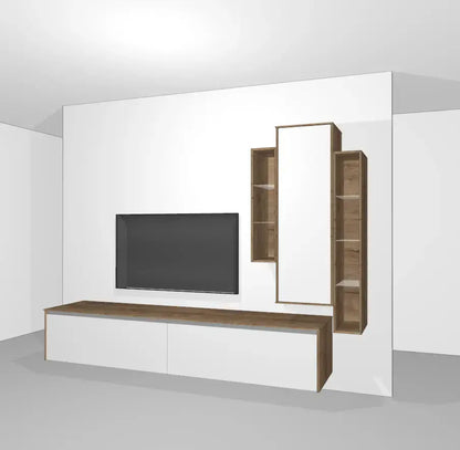 Meuble TV KIT 03 Hezioss Décoration