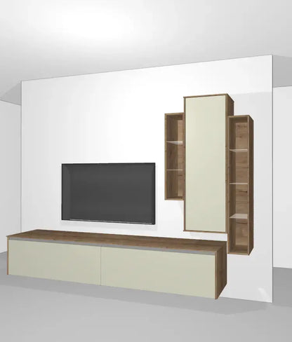 Meuble TV KIT 03 Hezioss Décoration