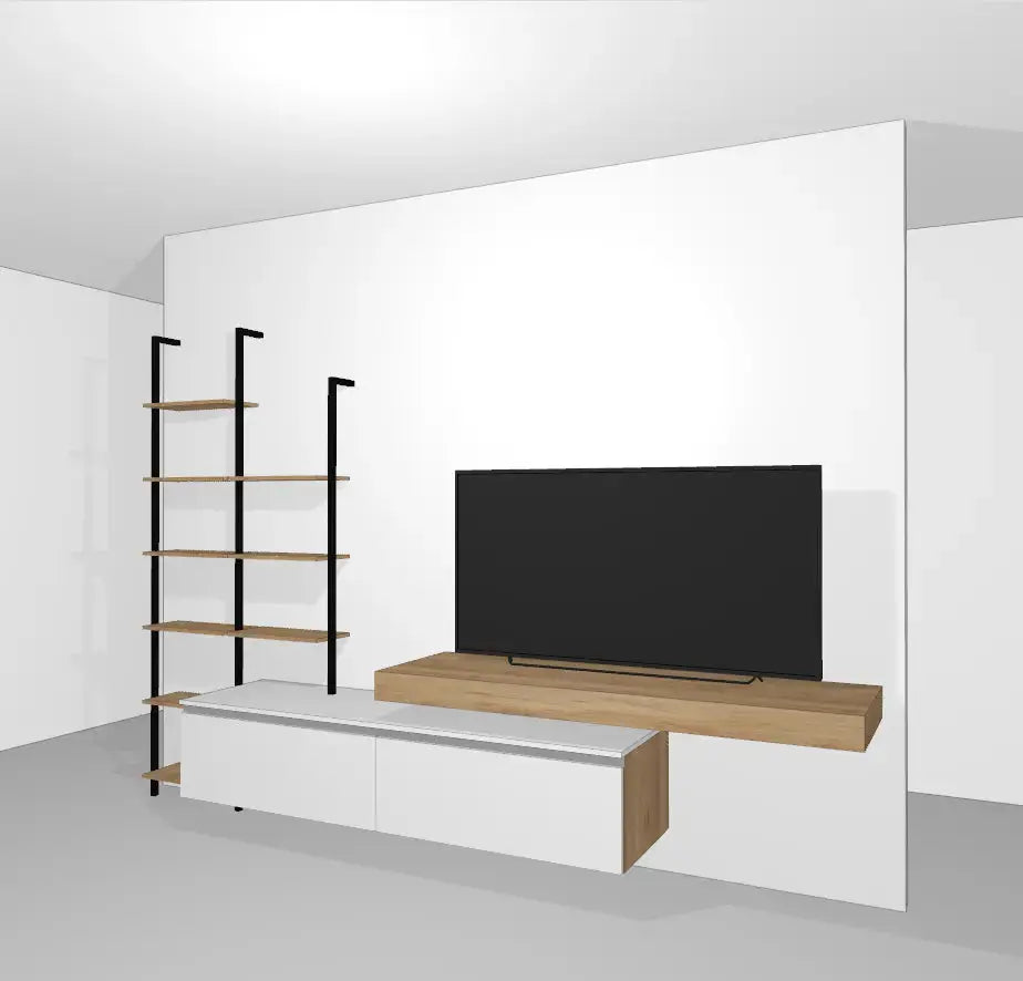 Meuble TV KIT 03 Hezioss Décoration